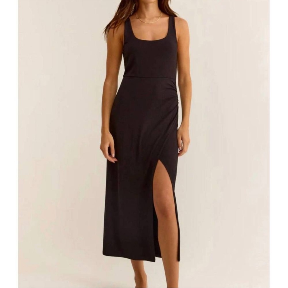 Z Supply Black Sleeveless Jersey Dress